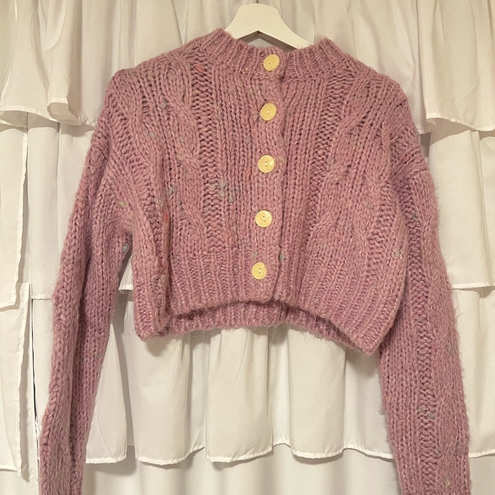 NEVER WORN OU CARDIGAN